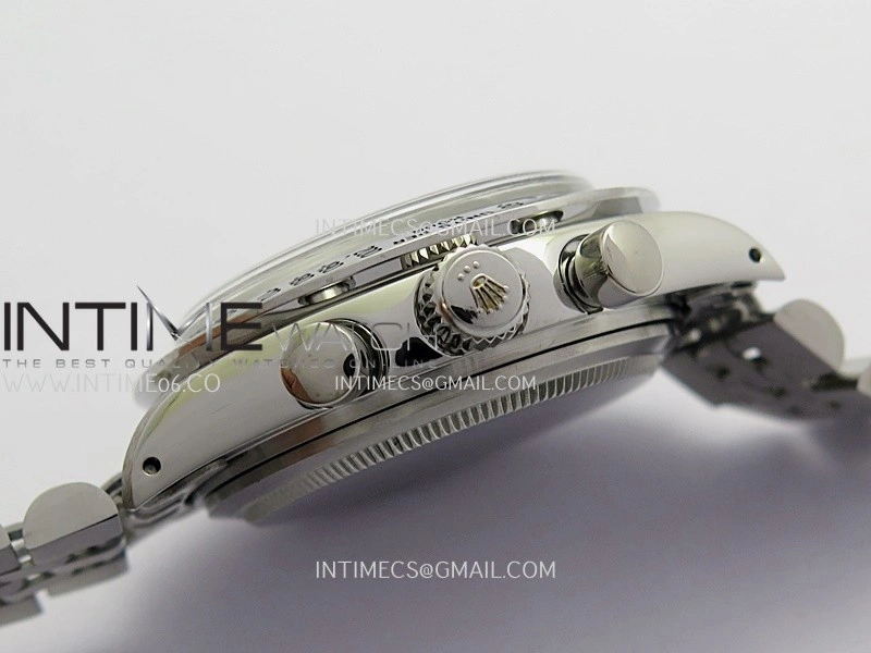 Daytona 6239 Cartier SS MSF Best Edition Silver Dial Black Subdials On SS Jubilee Bracelet Venus 75