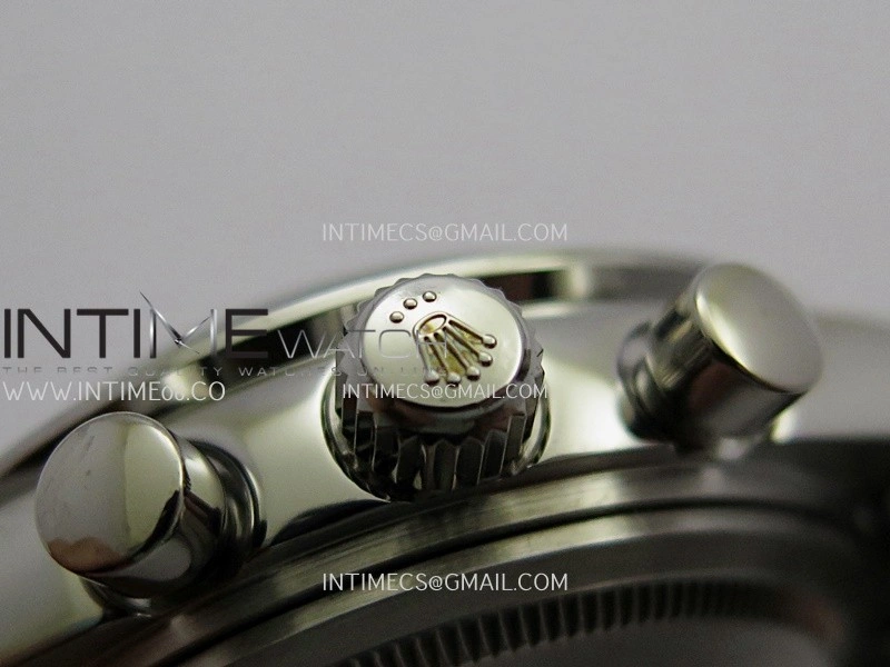 Daytona 6239 Cartier SS MSF Best Edition Silver Dial Black Subdials On SS Jubilee Bracelet Venus 75