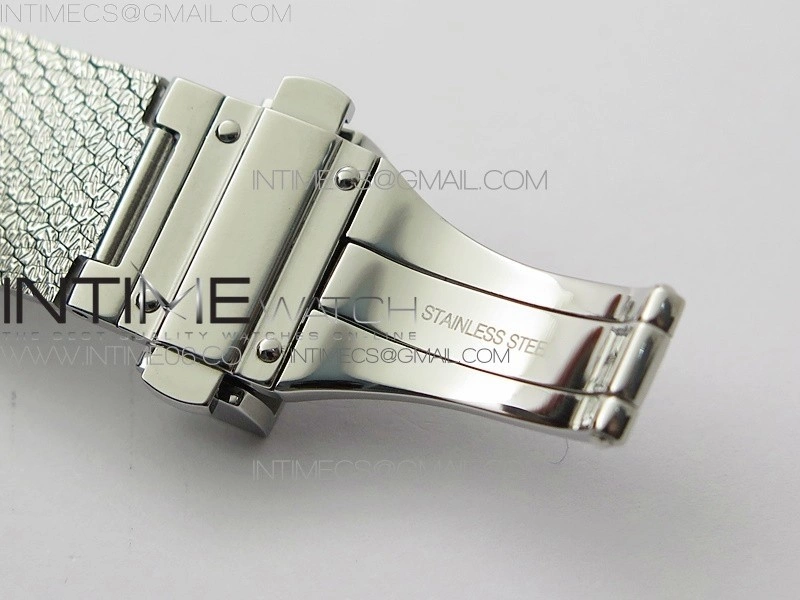 La D de dior Satine SS Case 8848F 1:1 Best Edition MOP Pink Dial on SS bracelet Swiss Quartz