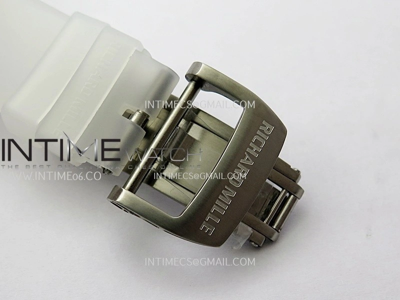 RM055 Transparent Blue Inner Sonic Best Edition Skeleton Dial On Transparent Rubber Strap RMUL2 Super Clone