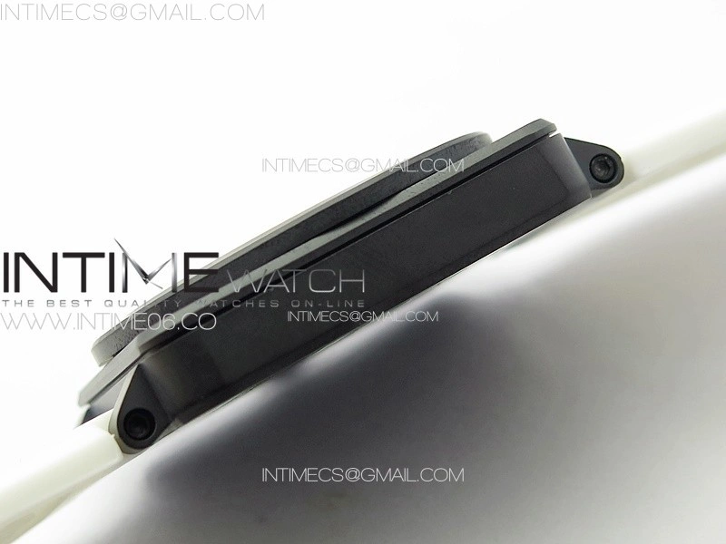 BR 03-92 Real Ceramic 1:1 Best Edition White Dial Black Markers on White Rubber Strap MIYOTA 9015