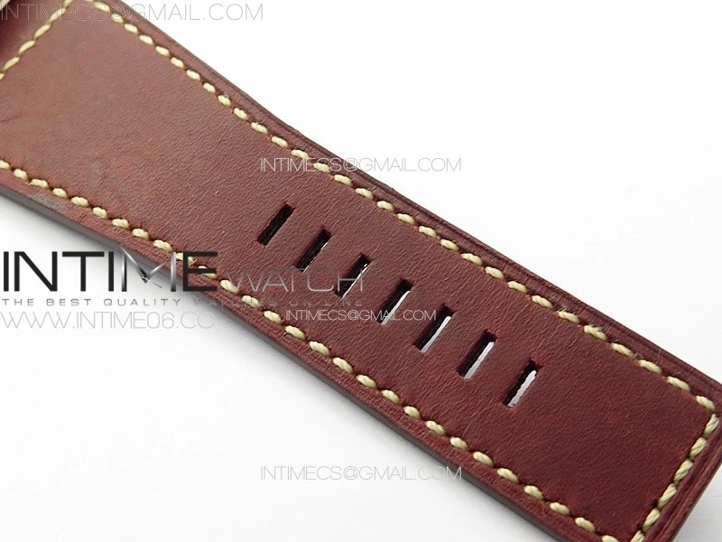 BR 03-92 Diver Ceramic Bezel Bronze B12 1:1 Best Edition Red Dial on Red Leather Strap MIYOTA 9015