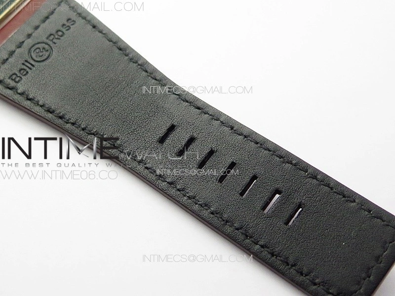 BR 03-92 Diver Ceramic Bezel Bronze B12 1:1 Best Edition Red Dial on Red Leather Strap MIYOTA 9015