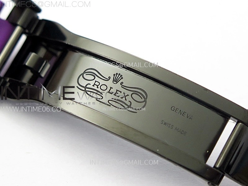 Daytona PVD Ceramic Bezel GETF Best Edition Skeleton Purple Dial on Purple Rubber Strap SA4130