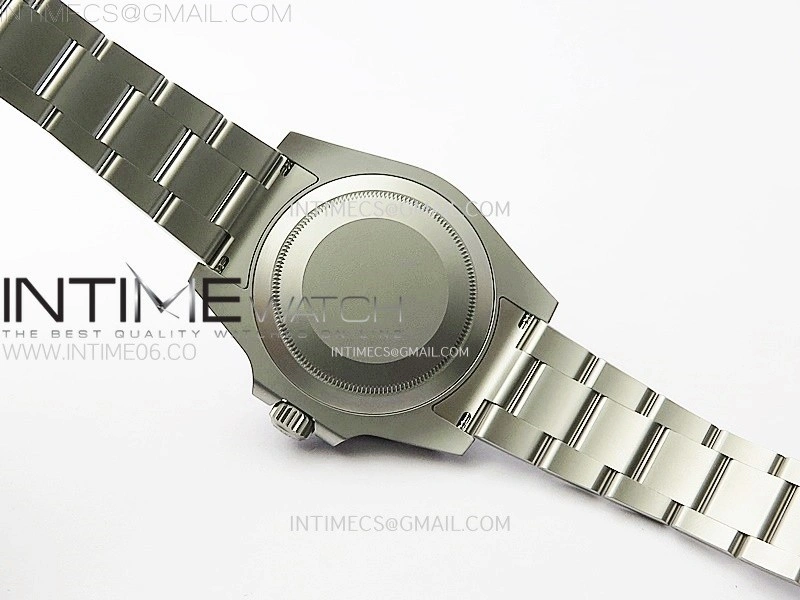 Submariner DIW Red Ceramic Bezel VSF 1:1 Best Edition Black Carbon Dial on Sandblasted Bracelet VS3135