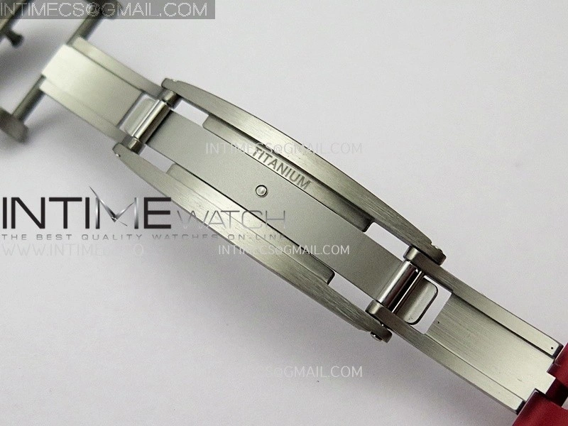 RM055 Black Ceramic Red Inner Bezel APSF 1:1 Best Edition On Red Rubber Strap RMUL2 Super Clone