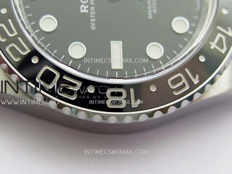 GMT-Master II 126710 GRNR Black Gray 904L SS Clean Plus 1:1 Best Edition Black Dial On Jubilee Bracelet DD3285 CHS