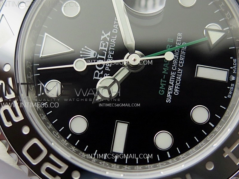 GMT-Master II 126710 GRNR Black Gray Ceramic 904L SS 3EF 1:1 Best Edition Black Dial On Oyster Bracelet VR3285 CHS