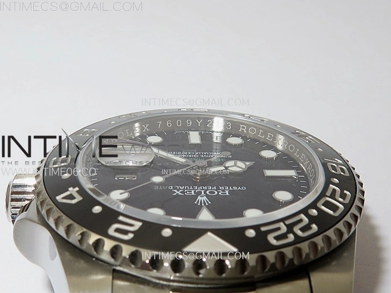 GMT-Master II 126710 GRNR Black Gray Ceramic 904L SS 3EF 1:1 Best Edition Black Dial On Oyster Bracelet VR3285 CHS