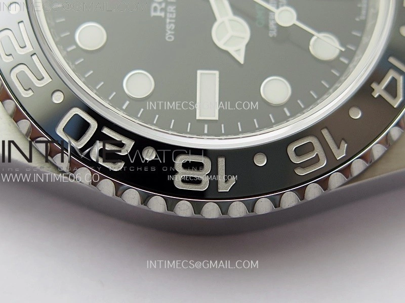 GMT-Master II 126710 GRNR Black Gray Ceramic 904L SS 3EF 1:1 Best Edition Black Dial On Oyster Bracelet VR3285 CHS