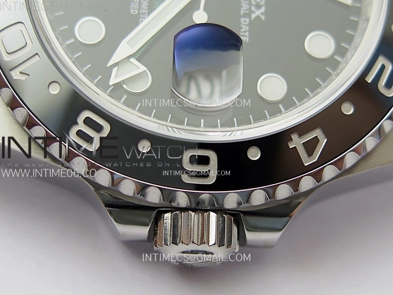 GMT-Master II 126710 GRNR Black Gray Ceramic 904L SS 3EF 1:1 Best Edition Black Dial On Oyster Bracelet VR3285 CHS
