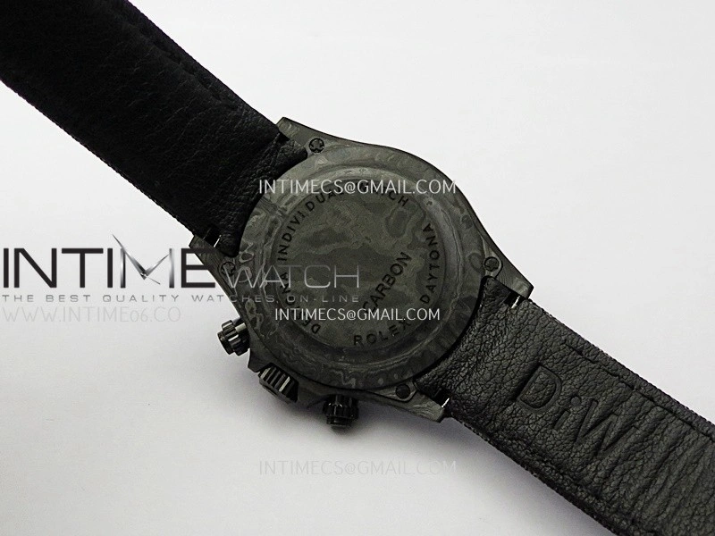 Daytona DIW Carbon Red Second Hand DIWF Best Edition Skeleton Dial On Black Nylon Strap SA4130