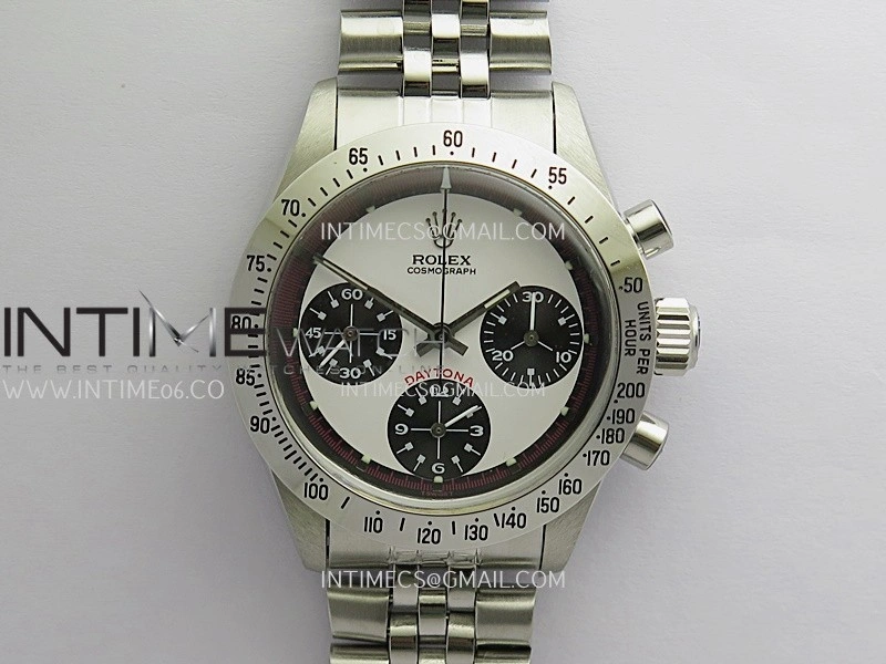 Daytona 6263 Without Oyster Word SS MSF Best Edition White Dial Black Subdials On SS Jubilee Bracelet Venus 75