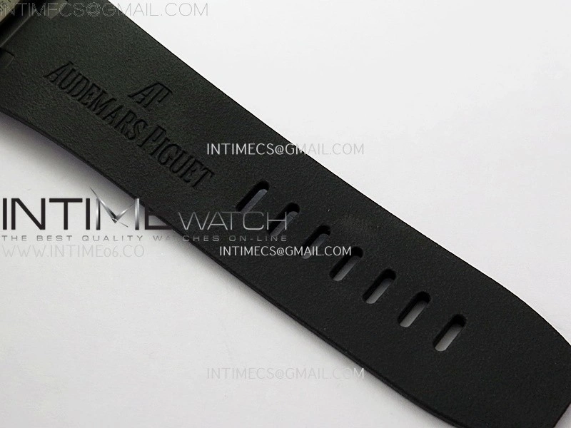 Royal Oak Offshore 44mm Black Ceramic TKF 1:1 Best Edition Black Dial on Black Rubber Strap A3126