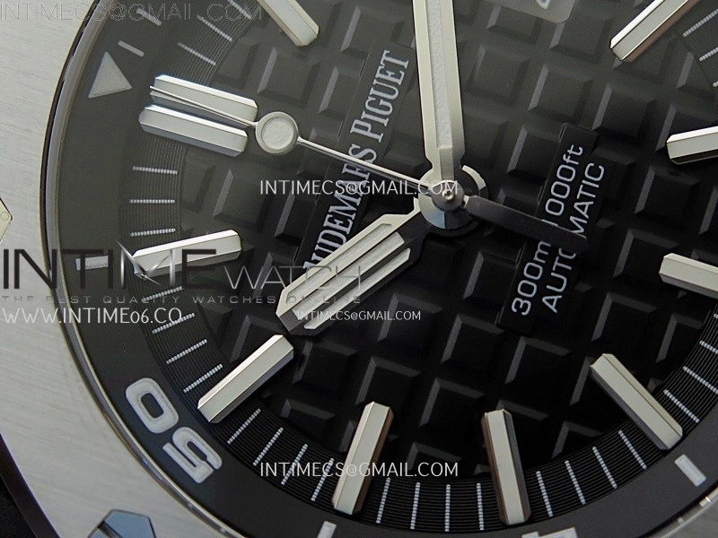 Royal Oak Offshore Diver 15703 APSF 1:1 Best Edition Black Dial on SS Bracelet SA3120 Super Clone