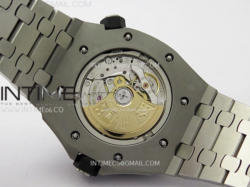 Royal Oak Offshore Diver 15703 APSF 1:1 Best Edition Black Dial on SS Bracelet SA3120 Super Clone