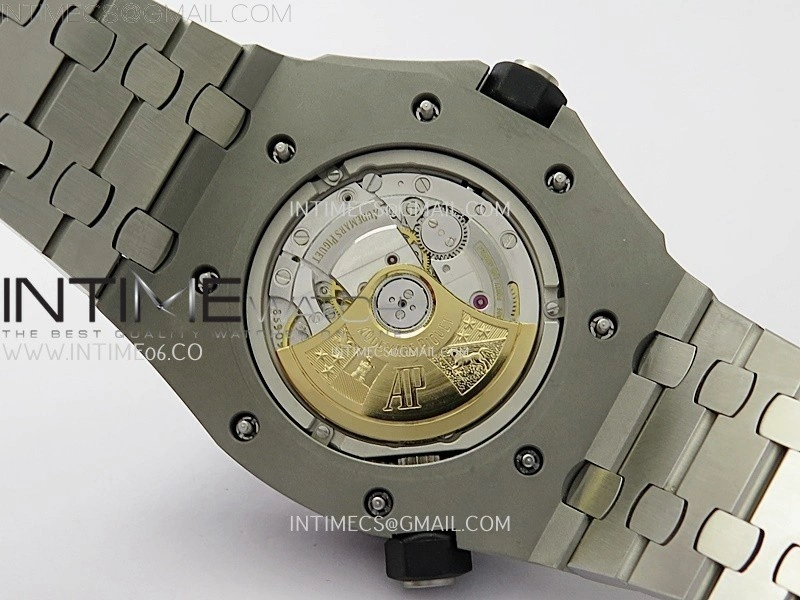 Royal Oak Offshore Diver 15703 APSF 1:1 Best Edition Black Dial on SS Bracelet SA3120 Super Clone