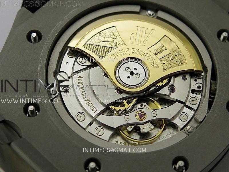 Royal Oak Offshore Diver 15703 APSF 1:1 Best Edition Black Dial on SS Bracelet SA3120 Super Clone