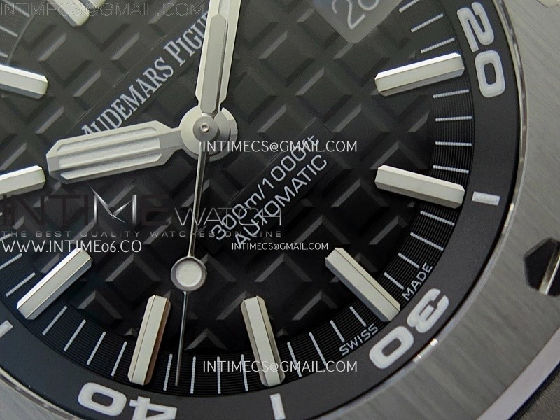 Royal Oak Offshore Diver 15710 APSF 1:1 Best Edition Black Dial on SS Bracelet SA3120 Super Clone