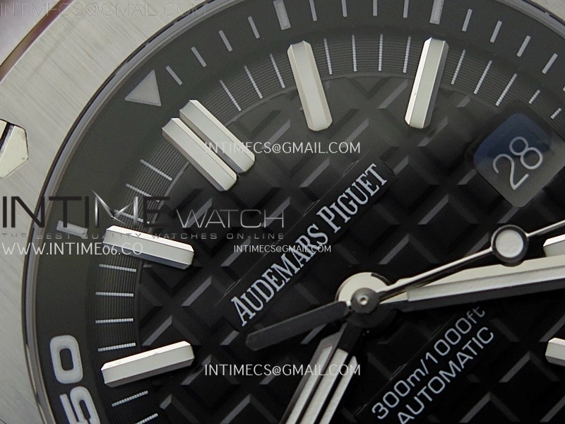 Royal Oak Offshore Diver 15710 APSF 1:1 Best Edition Black Dial on SS Bracelet SA3120 Super Clone
