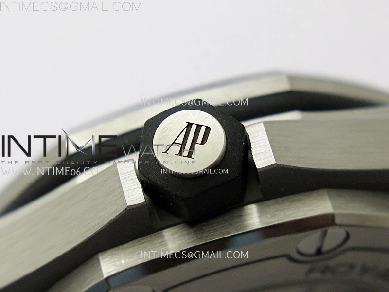 Royal Oak Offshore Diver 15710 APSF 1:1 Best Edition Black Dial on SS Bracelet SA3120 Super Clone