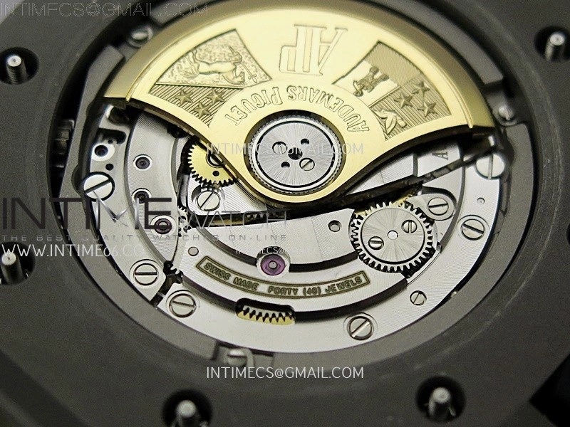Royal Oak Offshore Diver 15710 APSF 1:1 Best Edition Black Dial on SS Bracelet SA3120 Super Clone