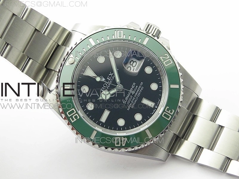 Submariner 41mm 126610 LV CF Green Ceramic Bezel 904L 3EF 1:1 Best Edition Black Dial On Oyster Bracelet SA3235