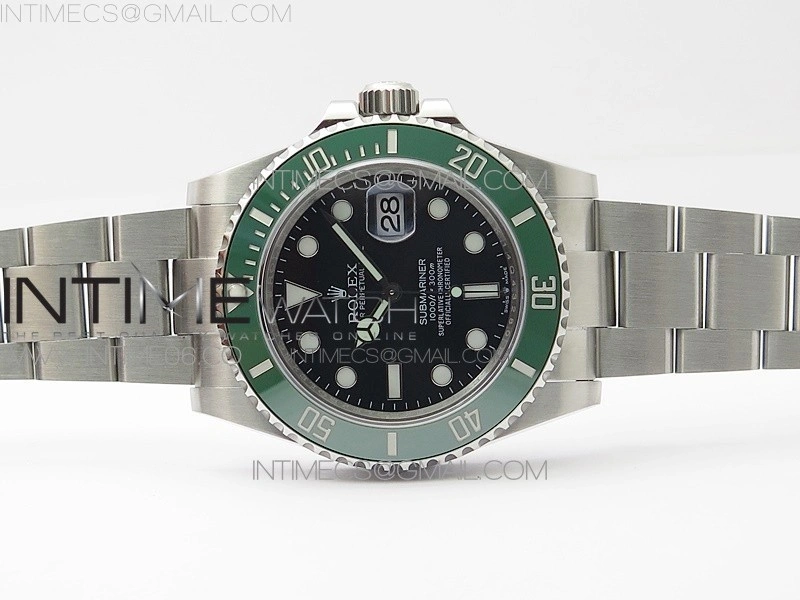 Submariner 41mm 126610 LV CF Green Ceramic Bezel 904L 3EF 1:1 Best Edition Black Dial On Oyster Bracelet SA3235