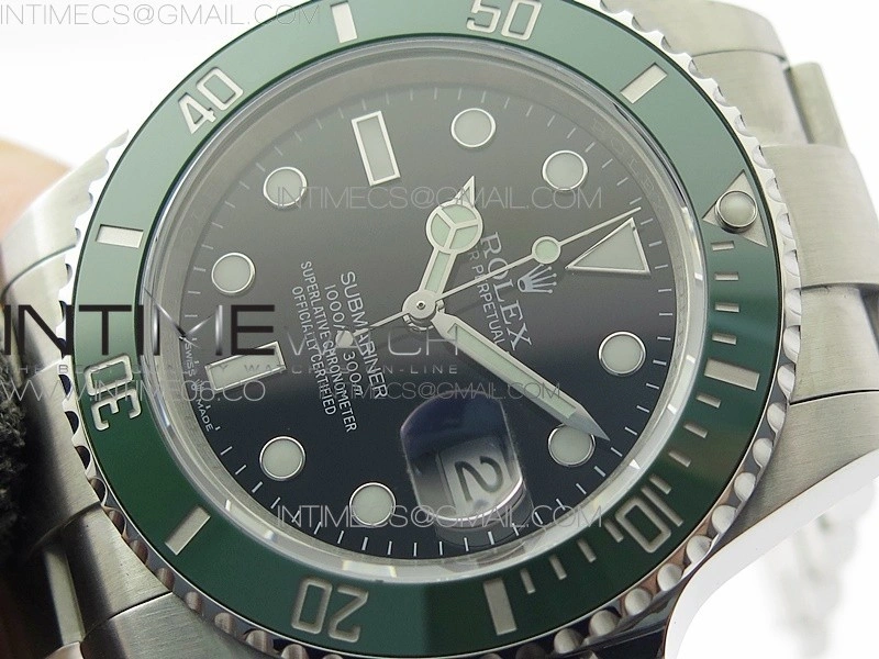 Submariner 41mm 126610 LV CF Green Ceramic Bezel 904L 3EF 1:1 Best Edition Black Dial On Oyster Bracelet SA3235