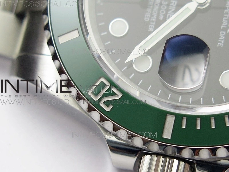 Submariner 41mm 126610 LV CF Green Ceramic Bezel 904L 3EF 1:1 Best Edition Black Dial On Oyster Bracelet SA3235