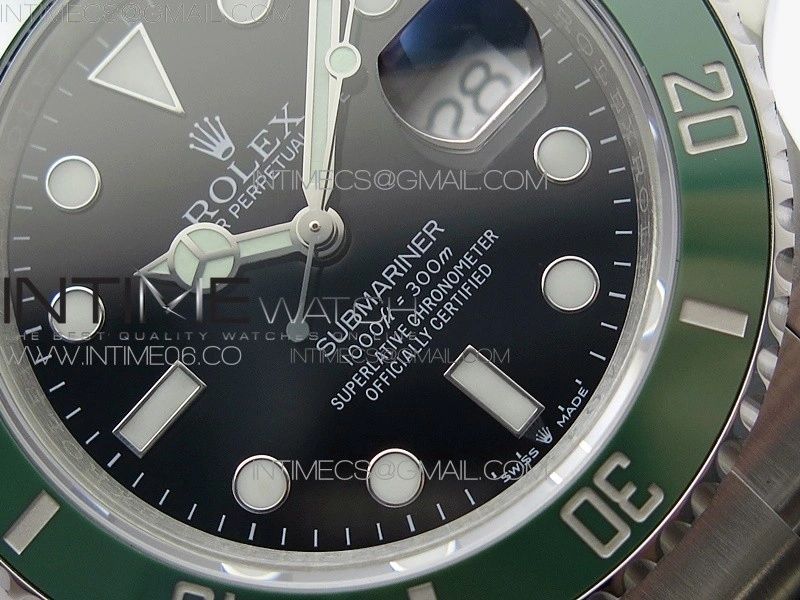 Submariner 41mm 126610 LV CF Green Ceramic Bezel 904L 3EF 1:1 Best Edition Black Dial On Oyster Bracelet SA3235