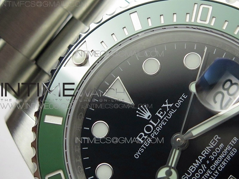 Submariner 41mm 126610 LV CF Green Ceramic Bezel 904L 3EF 1:1 Best Edition Black Dial On Oyster Bracelet SA3235