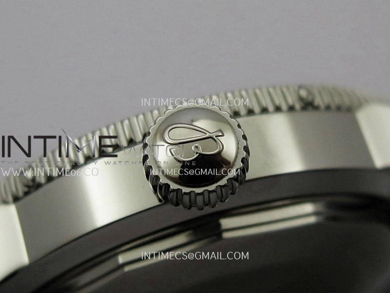 SuperOcean 46mm Green Ceramic Bezel SS B50 1:1 Best Edition Green Dial On Black Rubber Strap A2824