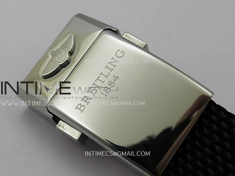 SuperOcean 46mm Green Ceramic Bezel SS B50 1:1 Best Edition Green Dial On Black Rubber Strap A2824