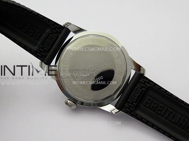 SuperOcean 46mm Green Ceramic Bezel SS B50 1:1 Best Edition Green Dial On Black Rubber Strap A2824