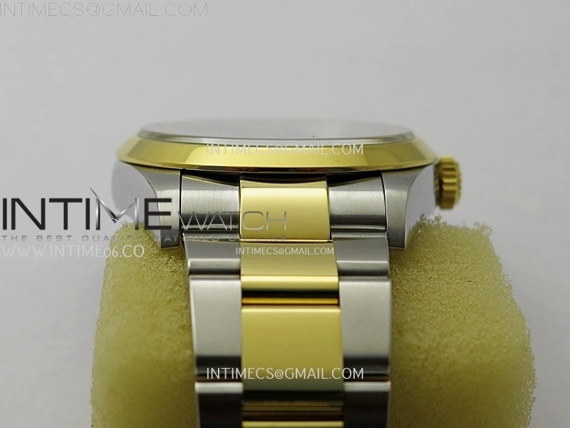 Explorer 124273 36mm 904L SS YG VSF 1:1 Best Edition Black Dial on SS YG Bracelet VS3230