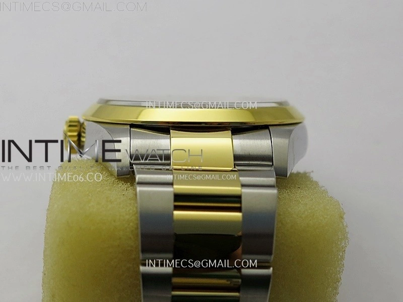 Explorer 124273 36mm 904L SS YG VSF 1:1 Best Edition Black Dial on SS YG Bracelet VS3230