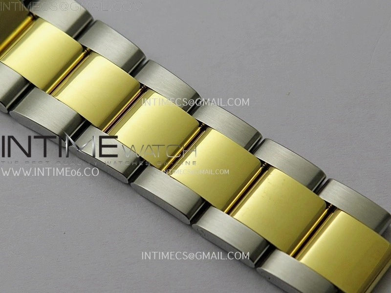 Explorer 124273 36mm 904L SS YG VSF 1:1 Best Edition Black Dial on SS YG Bracelet VS3230