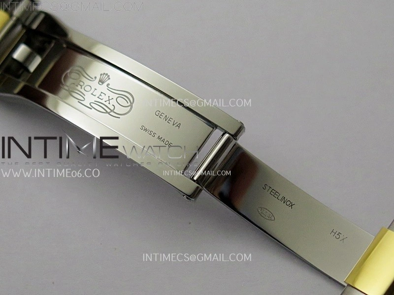 Explorer 124273 36mm 904L SS YG VSF 1:1 Best Edition Black Dial on SS YG Bracelet VS3230