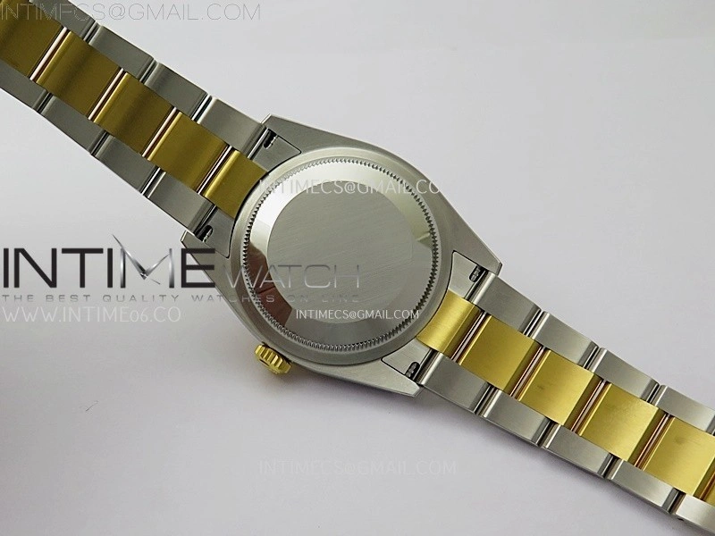 Explorer 124273 36mm 904L SS YG VSF 1:1 Best Edition Black Dial on SS YG Bracelet VS3230