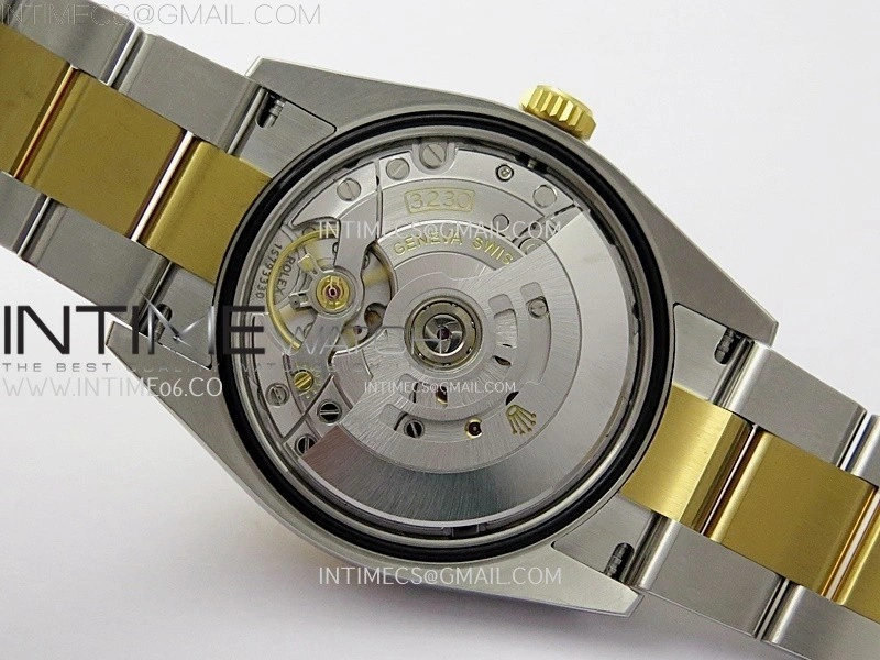 Explorer 124273 36mm 904L SS YG VSF 1:1 Best Edition Black Dial on SS YG Bracelet VS3230