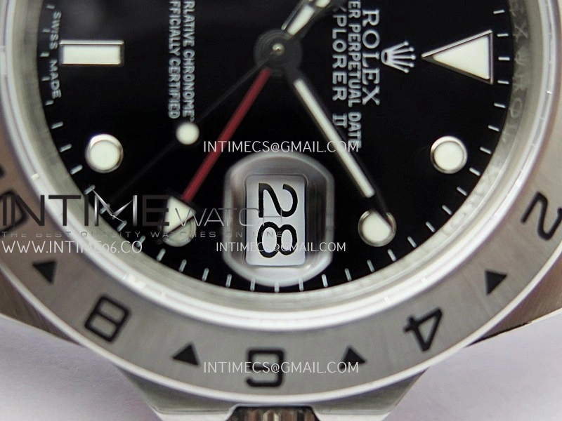 Explorer I 40mm 16570 SS BP Best Edition Black Dial On SS Bracelet Super Clone VR3186