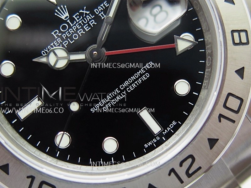 Explorer I 40mm 16570 SS BP Best Edition Black Dial On SS Bracelet Super Clone VR3186