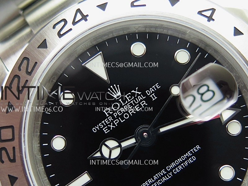 Explorer I 40mm 16570 SS BP Best Edition Black Dial On SS Bracelet Super Clone VR3186