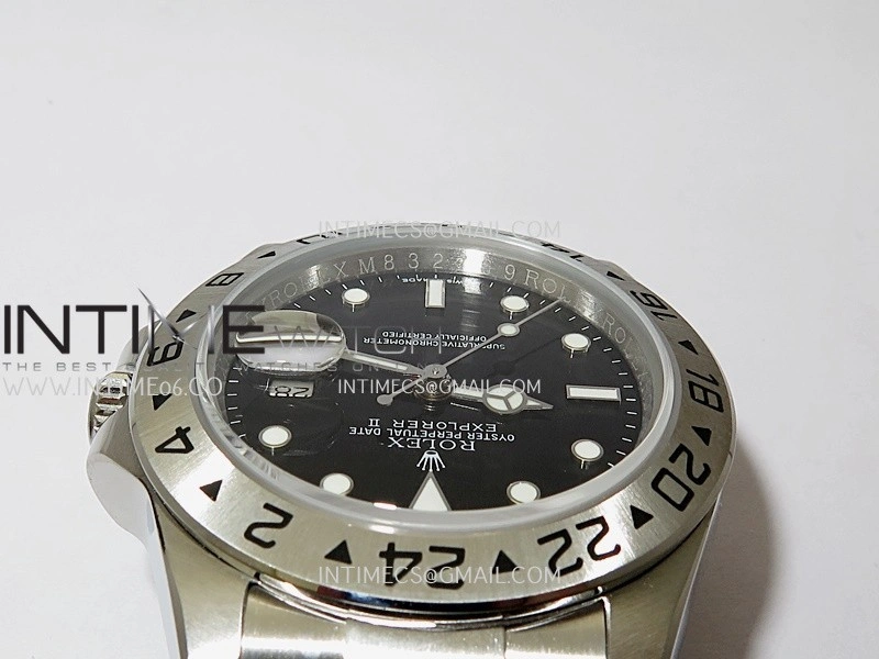Explorer I 40mm 16570 SS BP Best Edition Black Dial On SS Bracelet Super Clone VR3186