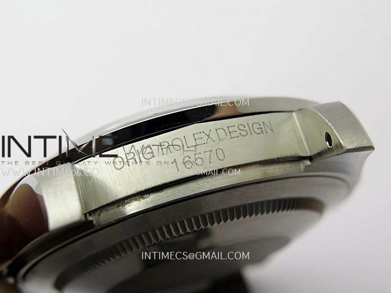 Explorer I 40mm 16570 SS BP Best Edition Black Dial On SS Bracelet Super Clone VR3186