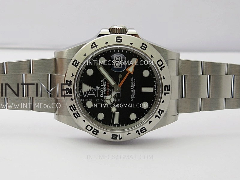 Explorer II 42mm 226570 904L SS ARF 1:1 Best Edition Black Dial on Bracelet SH3285 CHS