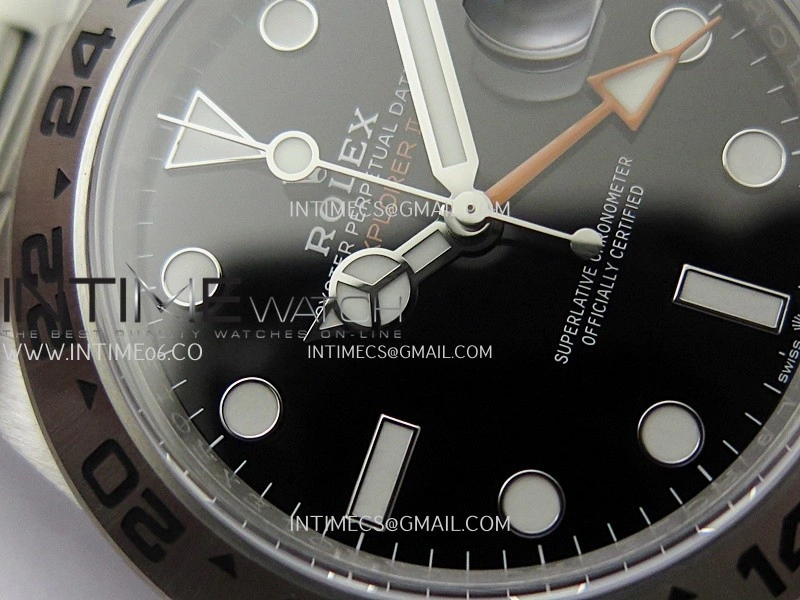 Explorer II 42mm 226570 904L SS ARF 1:1 Best Edition Black Dial on Bracelet SH3285 CHS