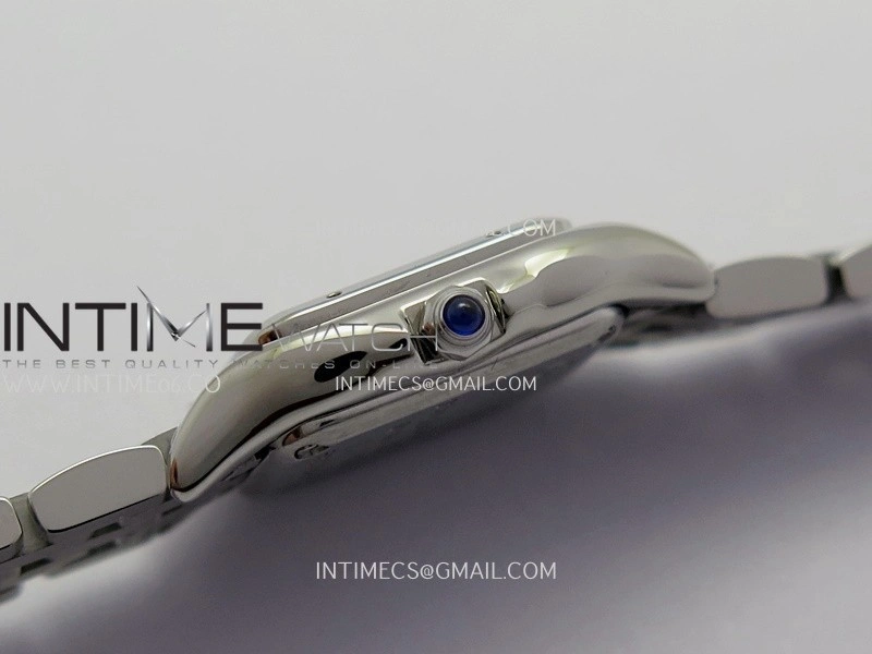 Panthère Secrete Ladies 19mm SS 8848F 1:1 Best Edition White Dial On SS Bracelet Ronda Quartz