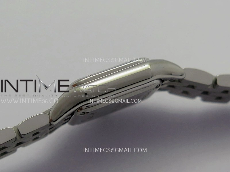 Panthère Secrete Ladies 19mm SS 8848F 1:1 Best Edition White Dial On SS Bracelet Ronda Quartz